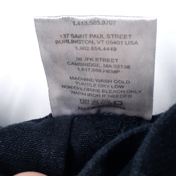 The Hempest Black Capris Size 4 - Picture 8 of 9